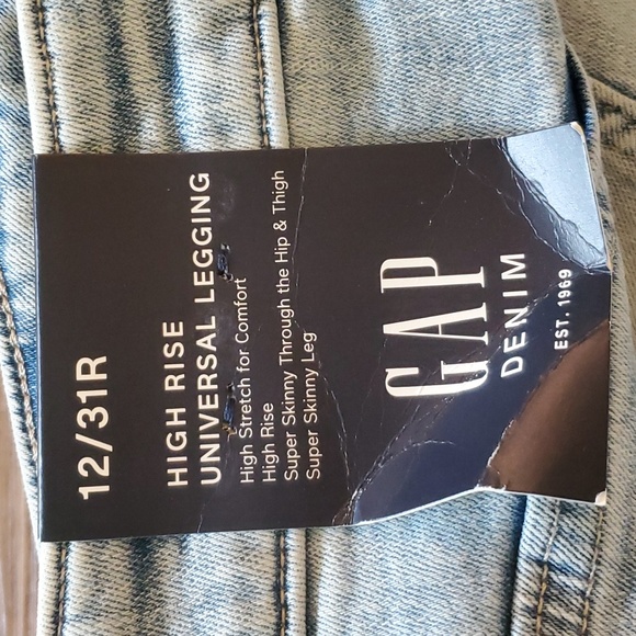 Womens gap jeans legging 12/31 R - Picture 9 of 9